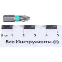 Биты PZ2x25мм S2 2шт AV Steel AV-882221