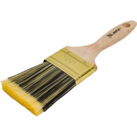 Плоская кисть Golden 2.5", искусственная щетина, деревянная ручка MTX 83224