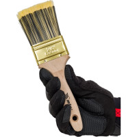 Плоская кисть Golden 2.5", искусственная щетина, деревянная ручка MTX 83224