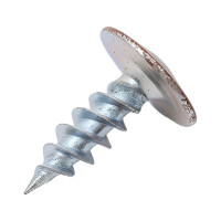 Прессшайба Качественный КРЕПЕЖ 4.2х13 мм, коричневая RAL 8017, острая, 300 шт 0200227 КЧ