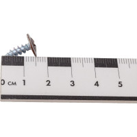 Прессшайба Качественный КРЕПЕЖ 4.2х13 мм, коричневая RAL 8017, острая, 300 шт 0200227 КЧ