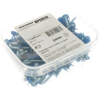 Прессшайба Качественный КРЕПЕЖ 4.2х19 мм, синяя RAL 5005, острая, 250 шт 0301103 КЧ