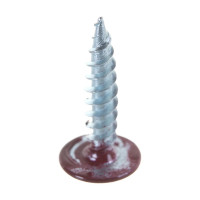 Прессшайба Качественный КРЕПЕЖ 4.2х19 мм, красное вино RAL 3005, острая, 220 шт 0200239 КЧ