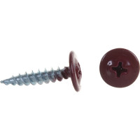 Прессшайба Качественный КРЕПЕЖ 4.2х19 мм, красное вино RAL 3005, острая, 220 шт 0200239 КЧ