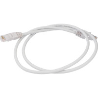 Коммутационный шнур NIKOMAX U/UTP 4 пары, белый, 1м NMC-PC4UD55B-010-C-WT