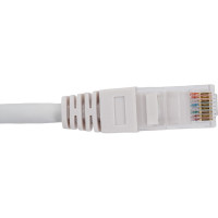 Коммутационный шнур NIKOMAX U/UTP 4 пары, белый, 1м NMC-PC4UD55B-010-C-WT