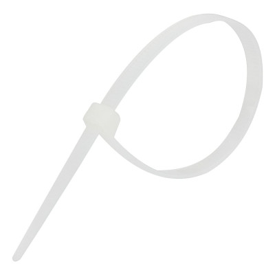 Пластиковые стяжки Cablexpert 250 мм х 4.8 мм, белые, 100 шт. NYT-250x4.8