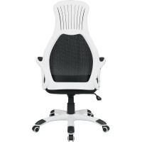 Компьютерное офисное кресло руководителя BRABIX PREMIUM Genesis EX-517, с подлокотниками, экокожа / сетка 531573