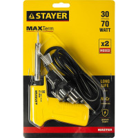 Электропаяльник STAYER Maxterm 30-70 Вт конус 55307-70