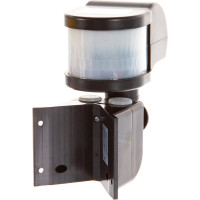 Детектор движения IEK ДД 018 1100Вт, угол обз. 270град., дальн. 12м, IP44, черн. LDD10-018B-1100-002