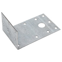 Крепежный асимметричный уголок Метизный двор KUAS-50х90х55, 4690441004093