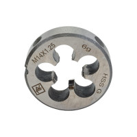 Круглая ручная плашка М14х1.25, HSS, Ф38х10 мм Thorvik D-COMBO MD14125 52841