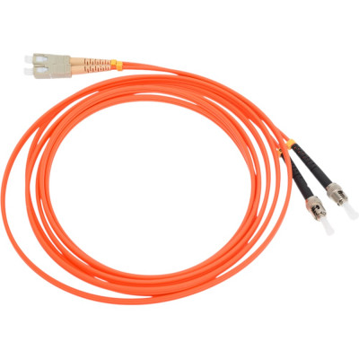 Оптический патч-корд TopLAN дуплексный, MM 50/125, 3 м, DPC-TOP-OM2-SC/P-ST/P-3.0