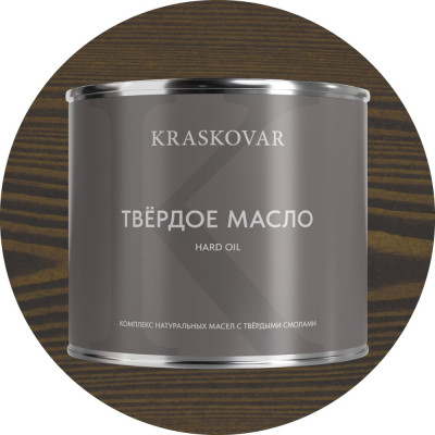 Масло твёрдое повышенной прочности Kraskovar Графит 2,2л 1682
