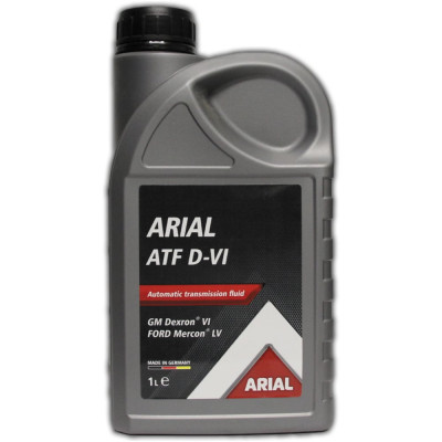 Трансмиссионное масло ARIAL ATF VI, 1 л AR001910120