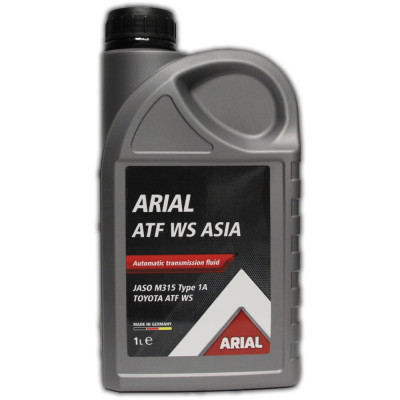 Трансмиссионное масло ARIAL ATF WS, Asia, 1 л AR001910020