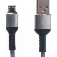 Кабель PERFEO USB2.0 A вилка - Micro USB вилка серый длина 1 м. бокс U4806 30 013 259