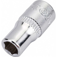 Торцевая головка YATO 1/4 CV короткая 6мм YT-1405 37121405 228 1