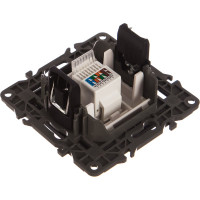 Розетка ЭРА 14-3107-05 RJ45, IP20, антрацит Б0034306