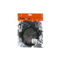 Кабель Telecom HDMI-19M --- HDMI-19M, ver 2.0+3D/Ethernet ,1m TCG200-1M