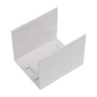 Соединитель EKF 40х40 4 шт Plast PROxima Белый conw-40-40x4