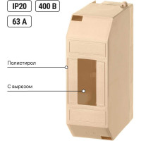 Бокс для наружной установки TDM ELECTRIC КМПн 1/2 ЭКО, IP20, инд. штрихкод SQ0907-0501