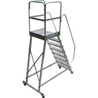Лестница с площадкой Krause 8 ступеней 820068
