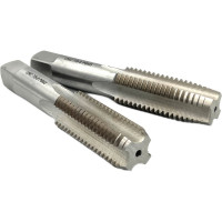 Метчик TORNERI UNC 7/8" 9 нитей Р6М5 комплект из 2-х штук 035376