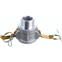 Камлок соединение типа B (1"; розетка; наружная резьба BSP; алюминий) TITAN LOCK TL100BAL
