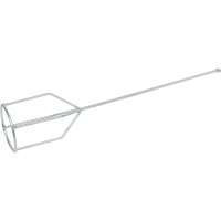 Миксер оцинкованный для гипса и наливных полов тип Е (100х540 мм; шестигранный хвостовик 400мм) ON 02-05-211