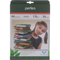 Глянцевая фотобумага Perfeo А4, 170 г/м2, 50л, PF-GLA4-170/50 30006480