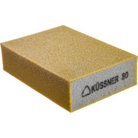 Шлифовальный брусок Р80 Soft, 100x70x25 мм KUSSNER 1000-230080
