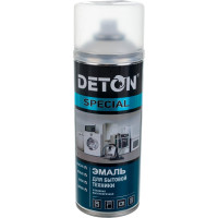Эмаль алкидная для бытовой техники Deton SPECIAL Белая аэрозольная 520 мл DTN-A07299