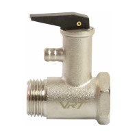 Клапан предохранительный для бойлера VRT с ручкой, 1/2 вн/нар., 8,5 бар 530790