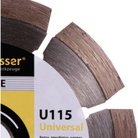 Диск алмазный сегментный по бетону Universal (115х22.2 мм) Baumesser 94315129009