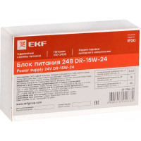 Блок питания EKF 24В DR-15W-24 PROxima dr-15w-24