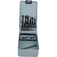 Набор сверл 25 шт, 1-13 мм, HSS 4241, металлический футляр ИНСТУЛС 00001518409