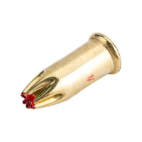 Патрон Gefest 6,8x18, красный, 100 шт. Д4