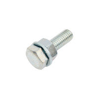 Болт с шестигранной головкой vipкрепеж набор, полная резьба, din 933, 8x25, 2 шт. 17856 VIP