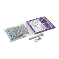 Болт с ш/г крепежная техника набор, полная резьба, din 933, 6x45, 10 шт. 17840