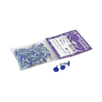 Саморез крепежная техника прессшайба, синий, 4,2x16 ral 5005, сверло, 50 шт. 10738