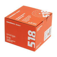Диск шлифовальный на бумажной основе 518 Orange Ceramic Р800, 125 мм, 8 отверстий, 50 шт SANDWOX 518.125.800.08