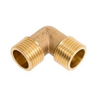 Уголок для компрессора резьба наружная 1/2" латунь Pegas pneumatic 4327