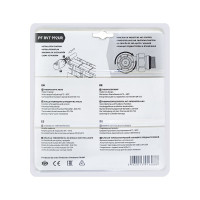 Комплект радиатора PROFACTOR термостатический, угловой, с преднастройкой и уплотнением, 3/4 PF RVT 992UR