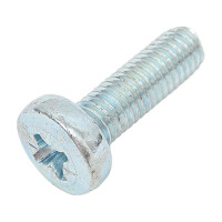 Винт с полукруглой головкой Tech-Krep DIN 7985, цинк, M5x16, 250 шт. 133536