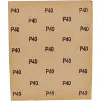 Шлифлист 230x280 мм, Р40, 5 шт Gepard GP5011-40