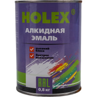 Алкидная автоэмаль HOLEX 295 оранжевая, 0.8 кг HAS-59021