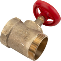 Запорный клапан АПОГЕЙ 15Б3р-П DN 50, муфта-цапка, ВР/НР 120005