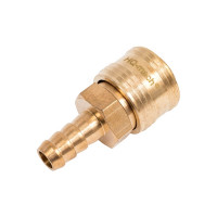 Соединение быстросъемное пневматическое HQ-SH11 «мама»-елочка 12 мм (латунь) HQ-mech УТ000002465