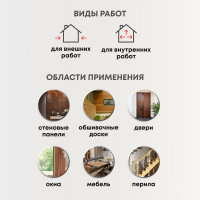 Масло для дерева VERES interior oil, 1 л, тик 255536